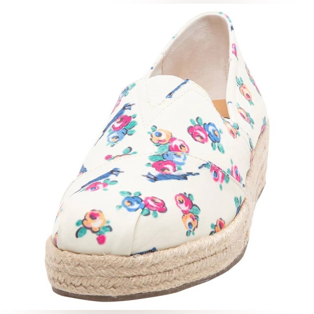 NWOB American Eagle By Payless Dixie Wedge Slip-On Espadrilles - Picture 4 of 7